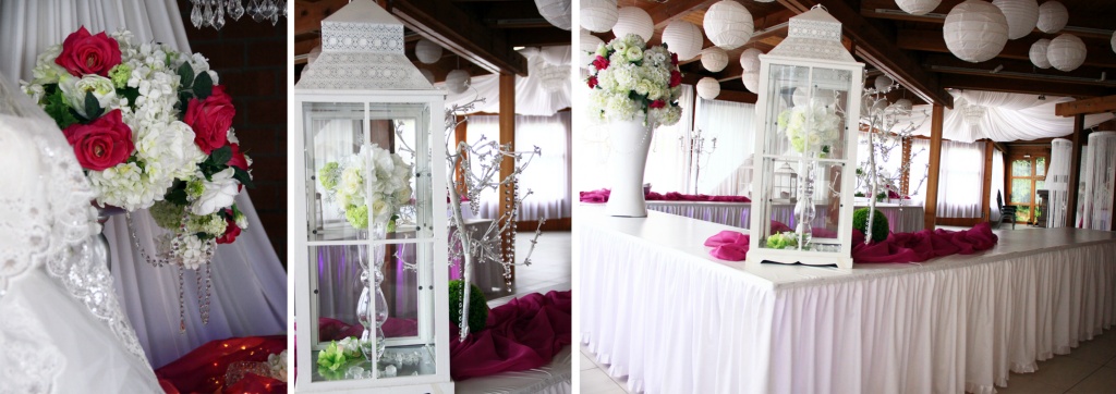 Buffe Dekoration Hochzeit